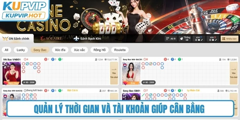 Quản lý thời gian và tài khoản giúp cân bằng giữa giải trí và sinh hoạt hàng ngày