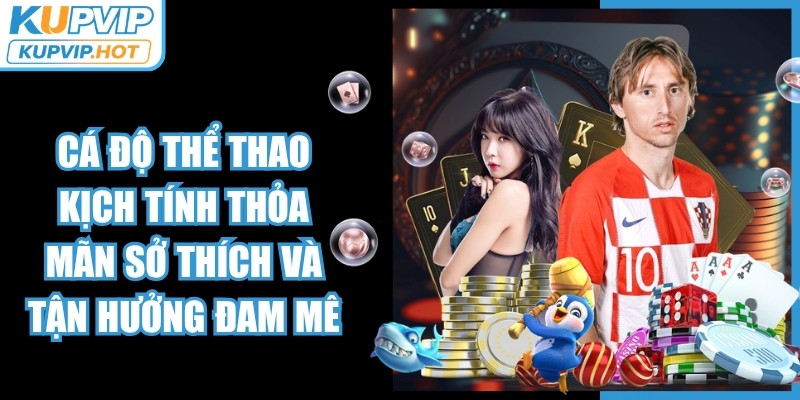 Cá độ thể thao kịch tính thỏa mãn sở thích và tận hưởng đam mê